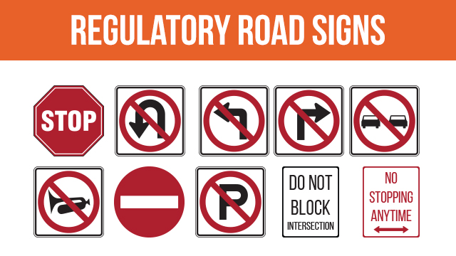 Ignore These Common Warning & Regulatory Traffic Signs At Your Own Risk
