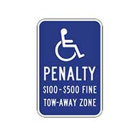 Handicap Parking - State Signs