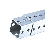 30-Inch Square Signpost Anchor Breakaway System for 1.75" Square Post - 2.0-Inch SQUARE Post Anchor with predrilled holes