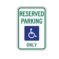 R7-8MI Micigan State Handicap Parking Sign 12x18