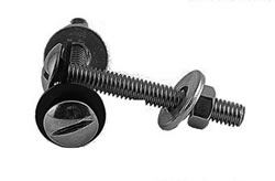 Regular Style Sign Mounting Hardware for U-Channel Posts (sold in pairs)